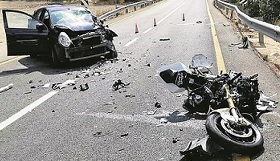 Estadísticas de accidentes de tránsito las motos siguen dando la nota 7