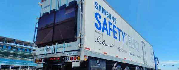 Samsung piensa en los Camiones del Futuro con el Safety Truck